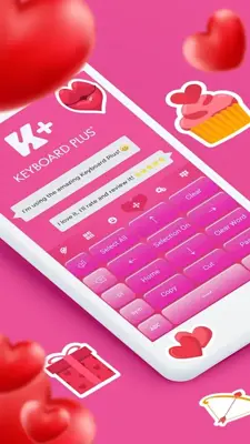 Love Keyboard android App screenshot 1